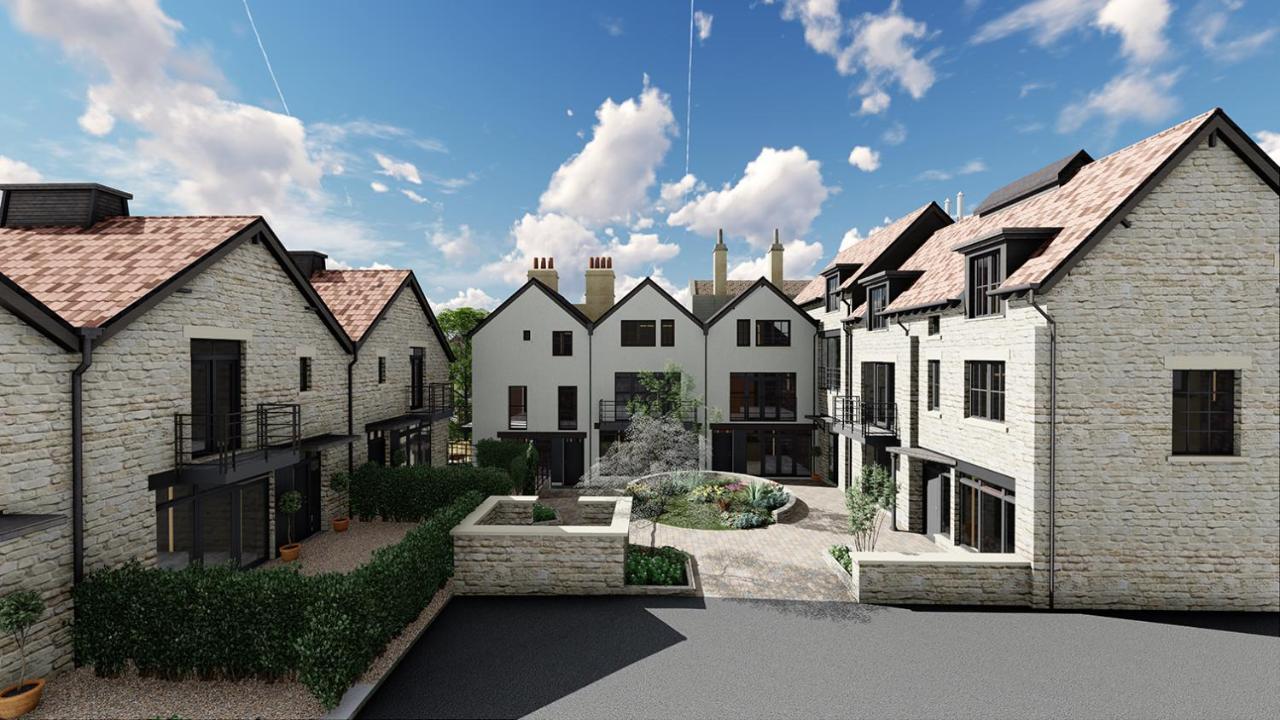 Apartamento Walcot Yard With Parking, Bath Keys Exterior foto